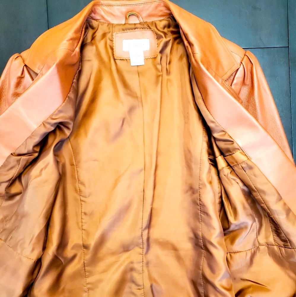 Kim Rogers Leather Blazer - Picture 6 of 8